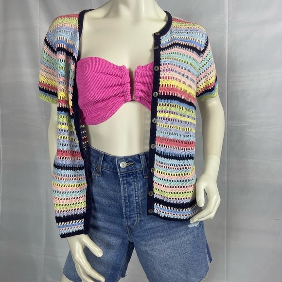 Y2K Knitted Cardigan - Picture 6 of 7